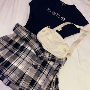 Nike Sportswear Futura Luxe Limited Gold Beige Cream Ivory Crossbody Wai…